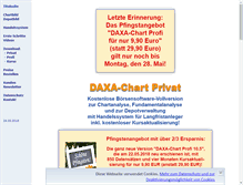 Tablet Screenshot of daxa-chart.de